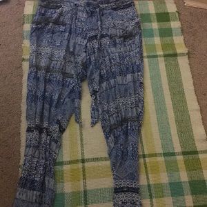 Tribal loose pants